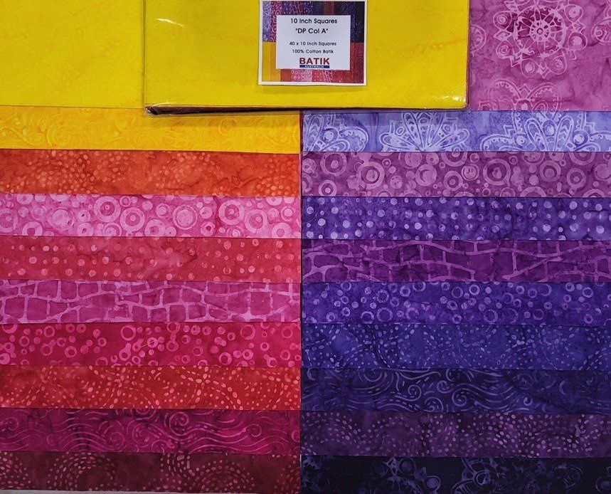 Designer Palette Colour A 10 Inch Squares