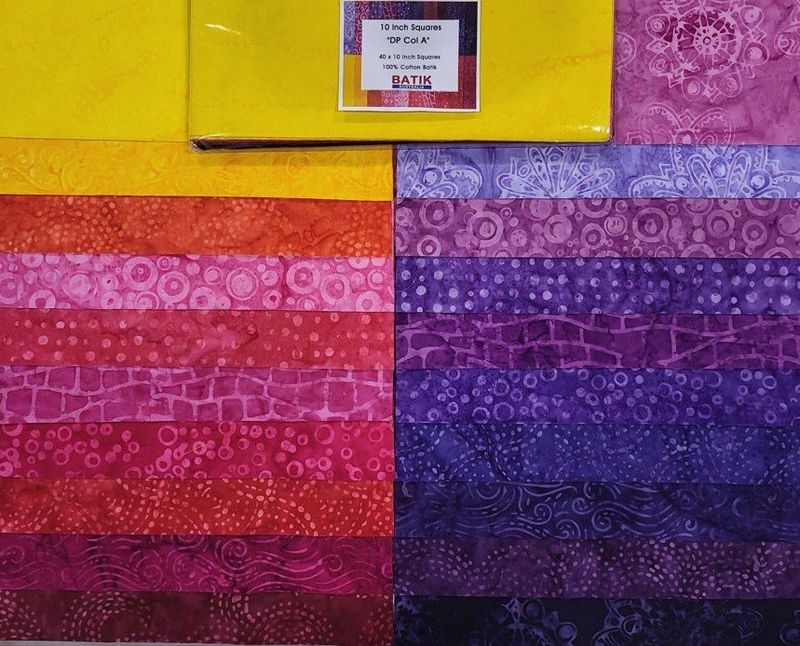 Designer Palette Colour A 10 Inch Squares