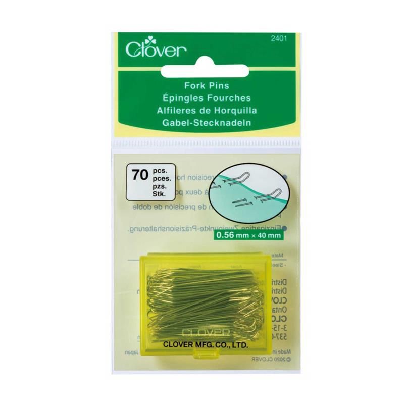 Clover Fork Pins 70 pcs
