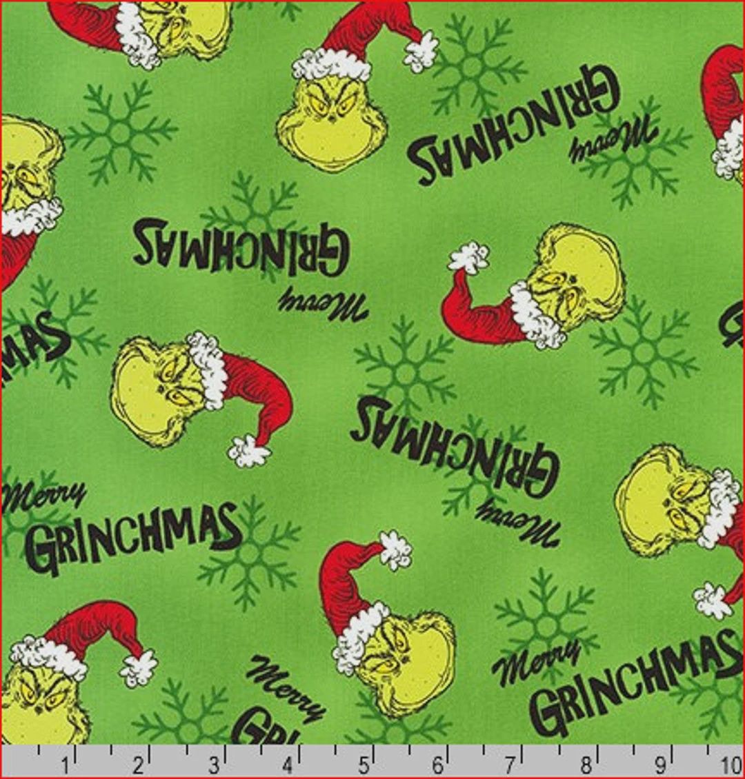 How The Grinch Stole Christmas Merry Grinchmas Green
