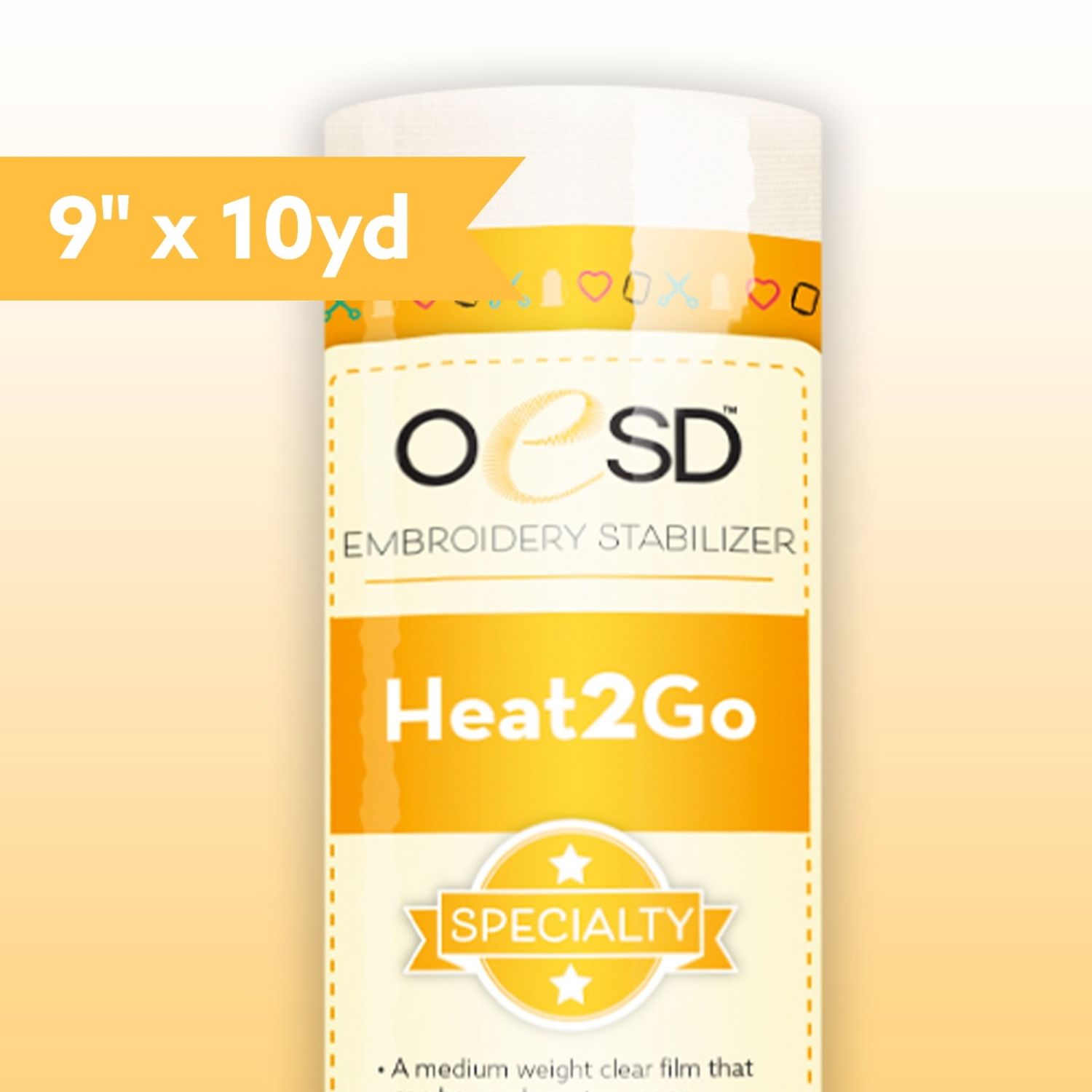 Heat 2 Go Topping 9"x 10yd