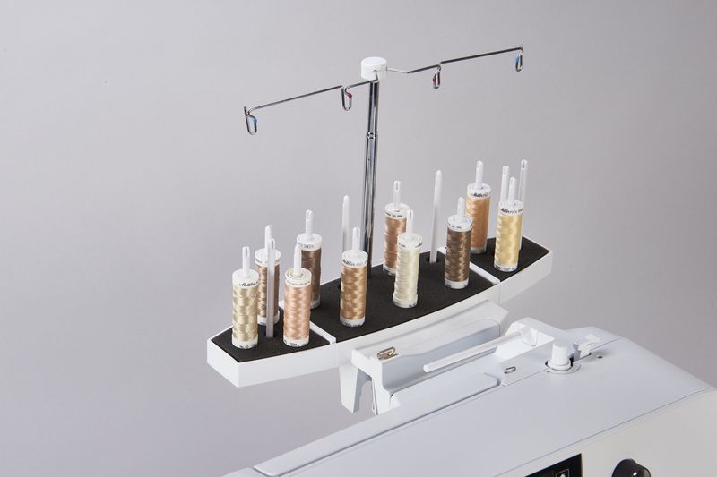 Bernina Multiple Spool Holder including adapters