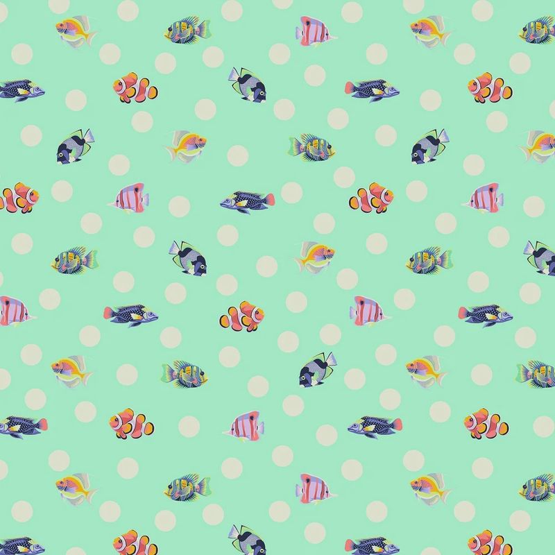 Floral Reef - School Crossing - Seafoam (PRE-ORDER Due April 2026)