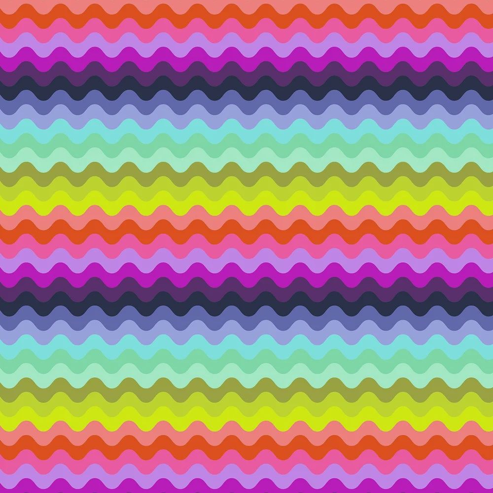 Floral Reef - Wave Rider - Deepdive - Fat Qtr