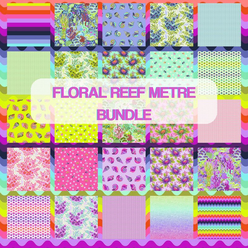 Floral Reef - Metre Bundle (25) (PRE-ORDER Due April 2026)
