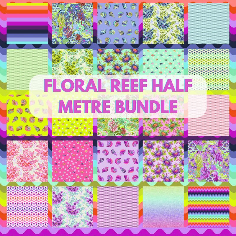 Floral Reef - Half Metre Bundle (25) (PRE-ORDER Due April 2026)