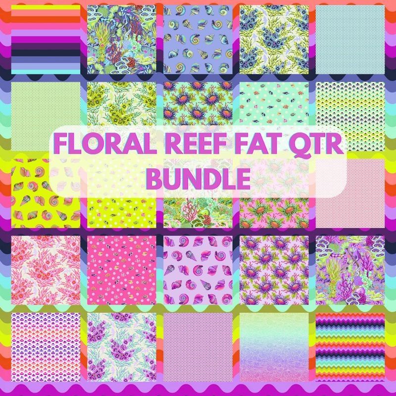 Floral Reef - Fat Qtr Bundle (25) (PRE-ORDER Due April 2026)