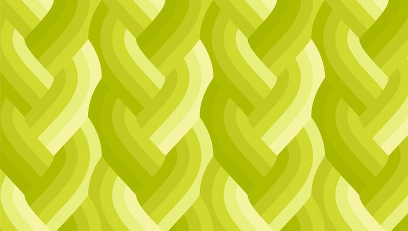 Echo Braid - Acid Green - Fat Qtr