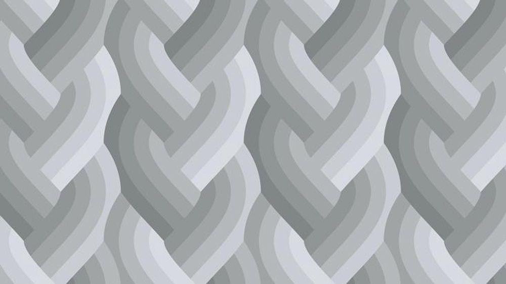 Echo Braid - Grey - Fat Qtr