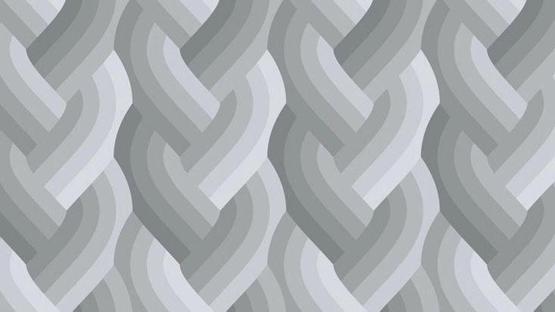 Echo Braid - Grey - Fat Qtr