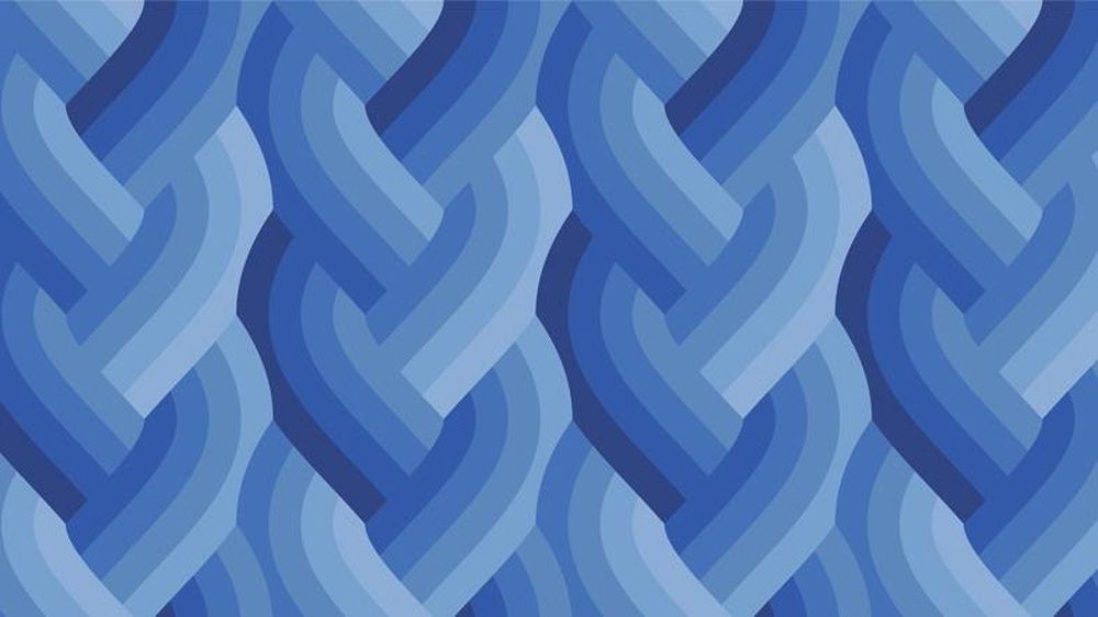 Echo Braid - Royal Blue - Fat Qtr