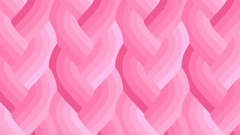 Echo Braid - Pink - Fat Qtr