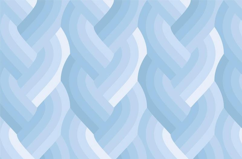 Echo Braid - Light Blue - Fat Qtr