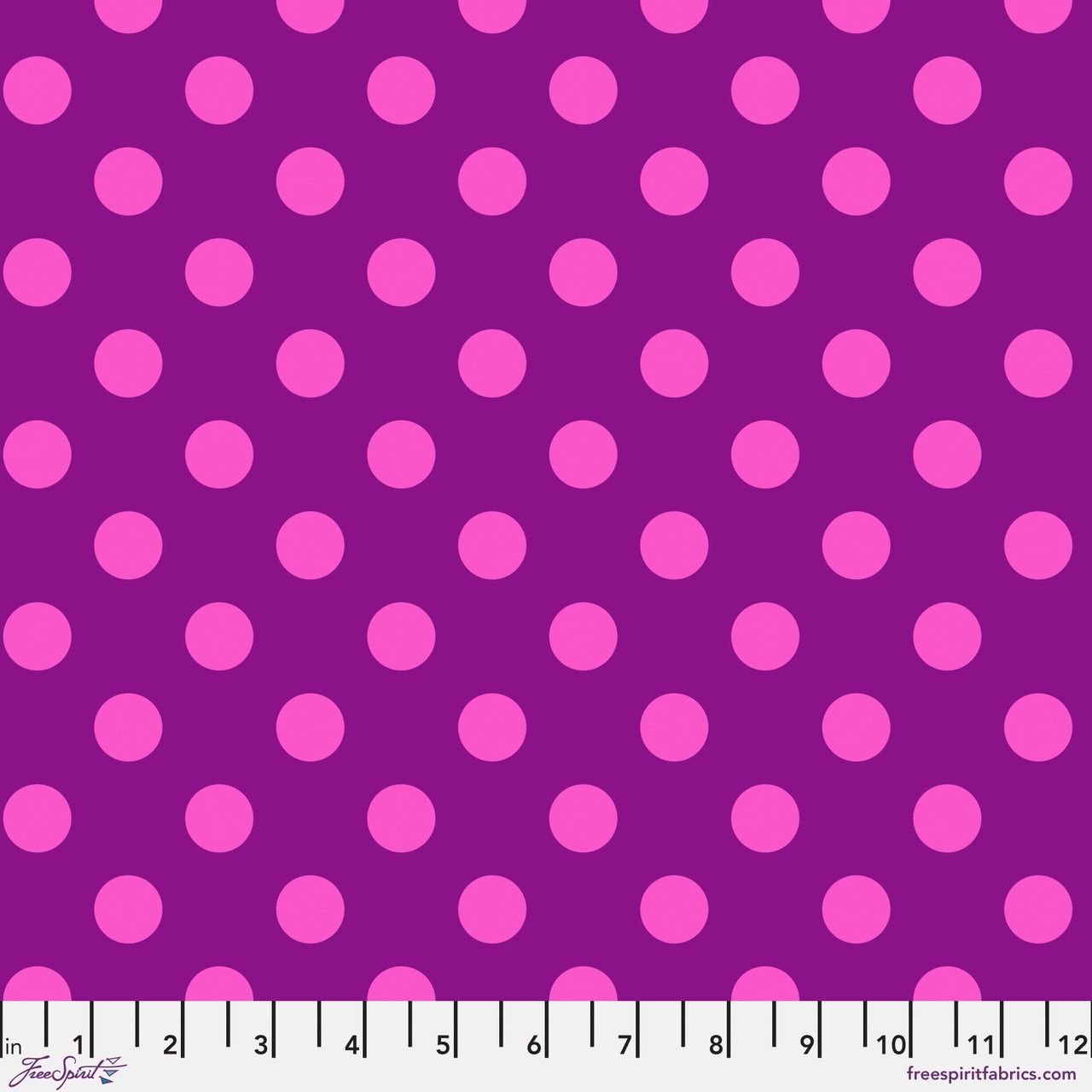 Pom Poms - Foxglove Fat Qtr