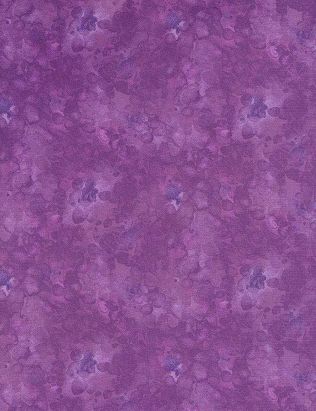 Watercolour Texture - Grape - Fat Qtr
