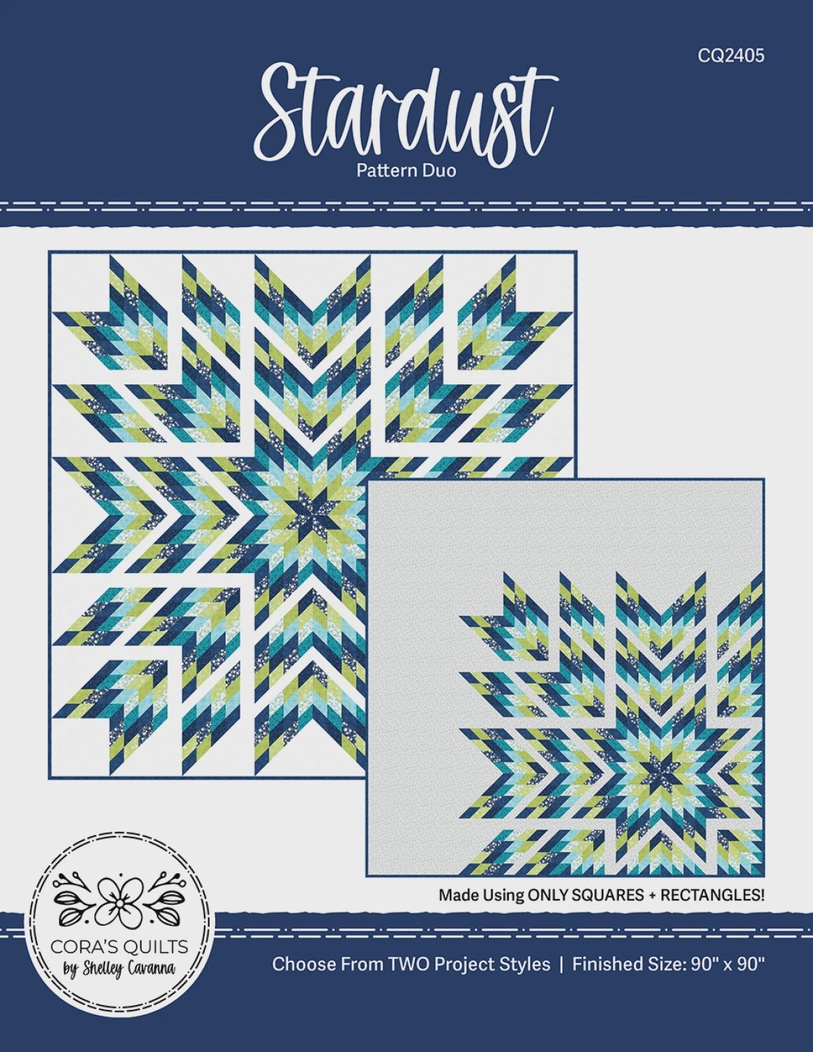 Stardust Duo Quilt Pattern