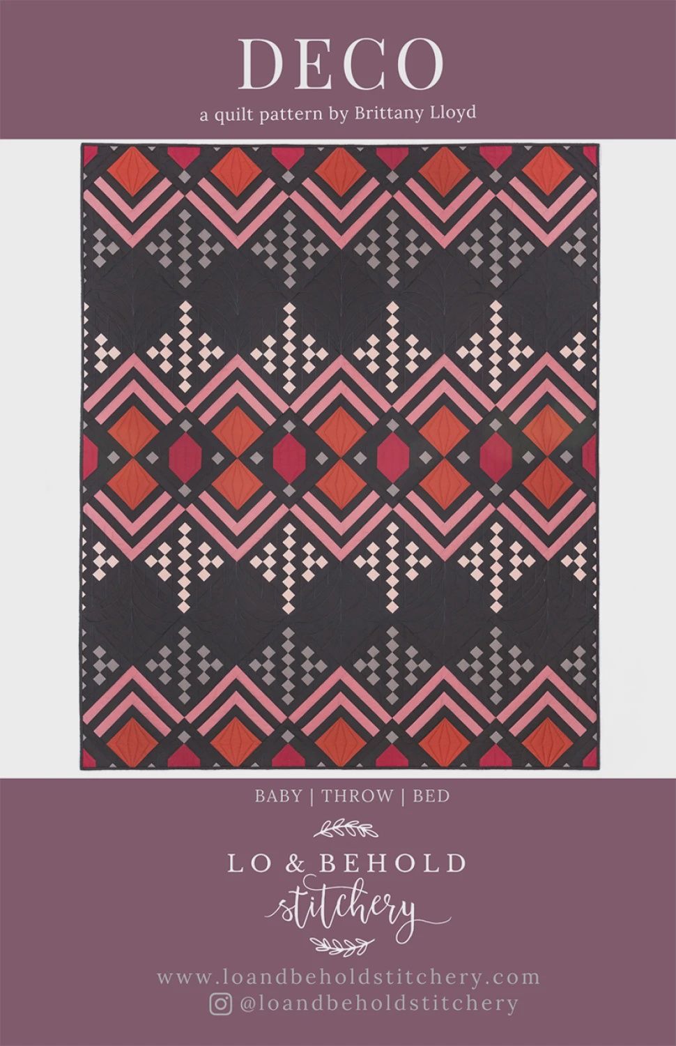 Deco Quilt Pattern
