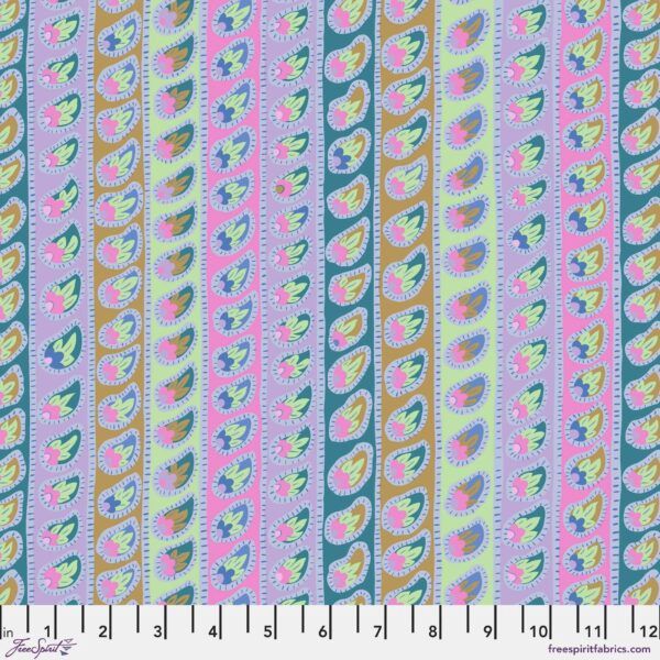 From the Archives - Paisley Stripe - Lavender