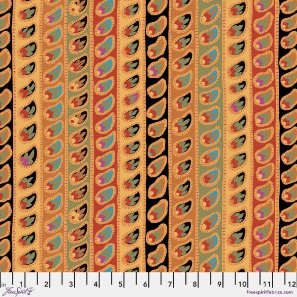 From the Archives - Paisley Stripe - Antique