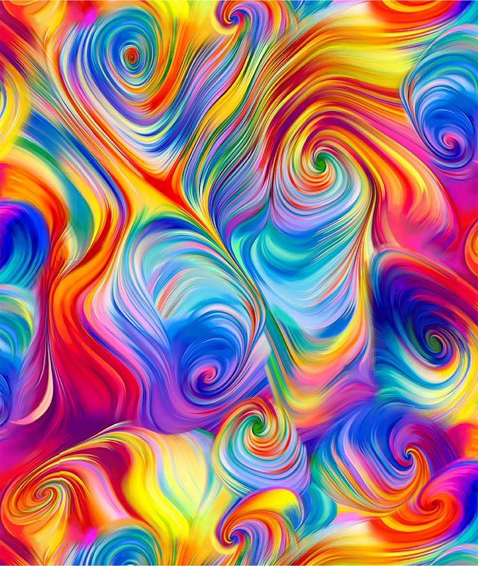 Petal Power - Abstract Swirl