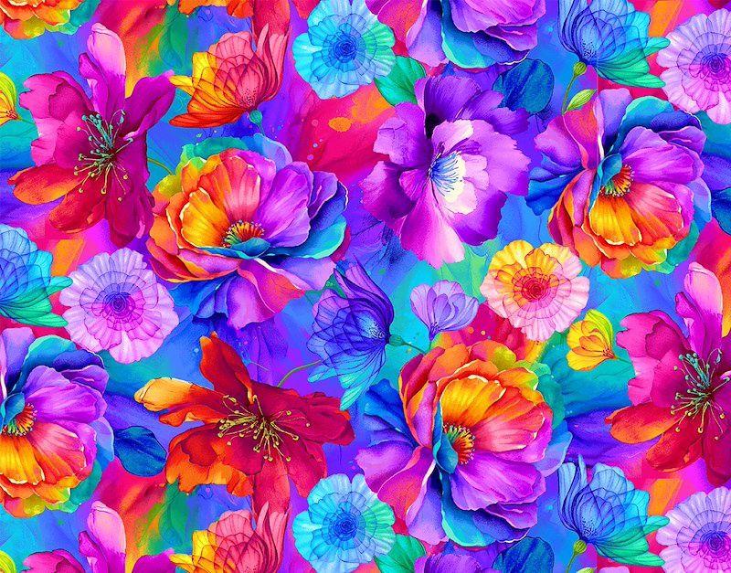 Petal Power - Rainbow Florals