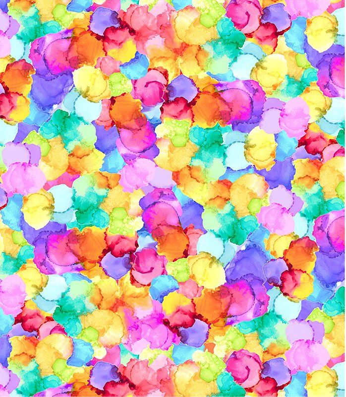 Petal Power - Packed Multi Petal - Fat Qtr