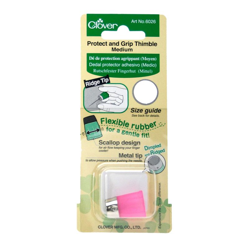 Clover Protect and Grip Thimble Medium