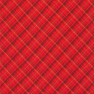 Holiday Charms 2022 - Cross - Red Fat Qtr