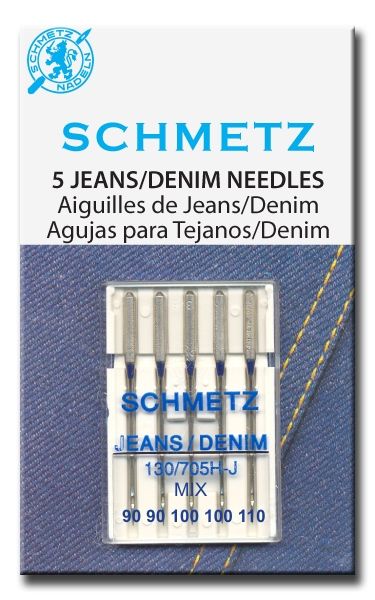 Schmetz Jeans Needle, Size: Assorted