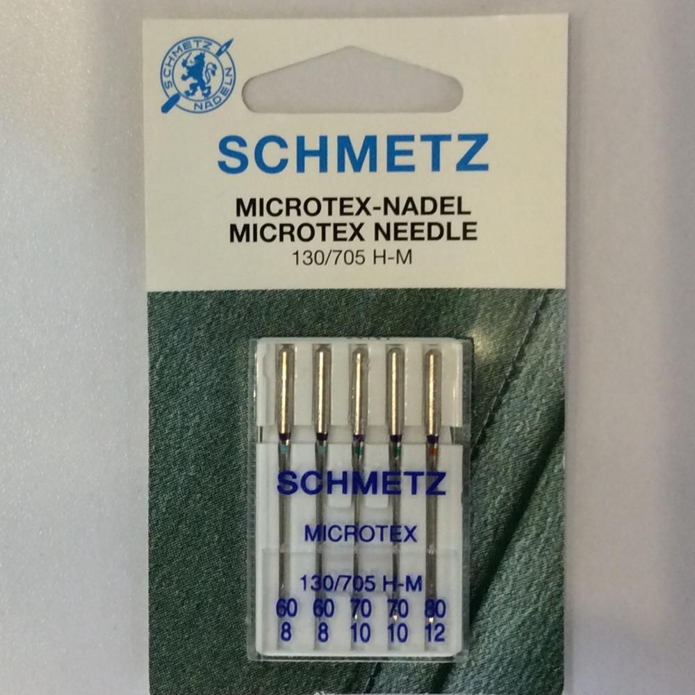 Schmetz Microtex Needle, Size: 60/70/80