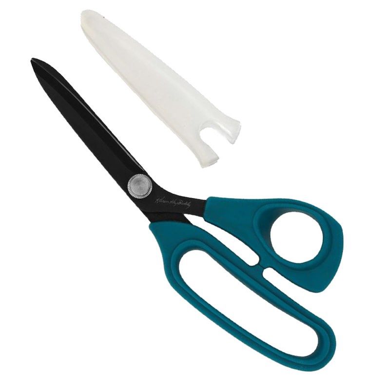 Karen Kay Buckley Perfect Scissors Bent Handle 8.5" - Dark Teal