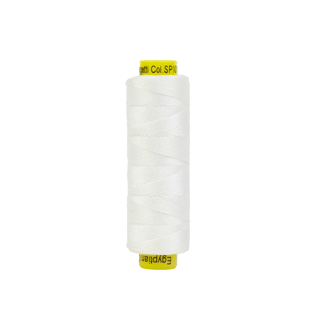 Spagetti 12wt Double Gassed Egyptian Cotton (100m) SPS - 101 Ecru