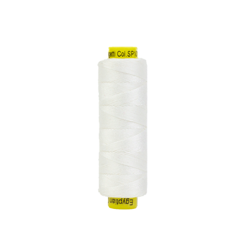 Spagetti 12wt Double Gassed Egyptian Cotton (100m) SPS - 101 Ecru