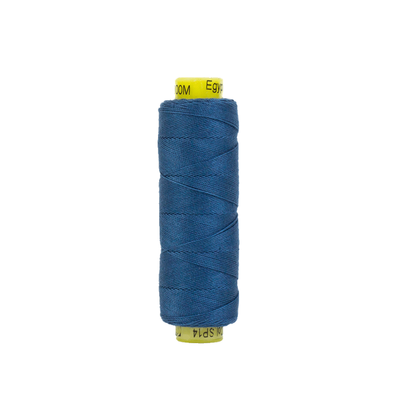 Spagetti 12wt Double Gassed Egyptian Cotton (100m) SPS - 14 Stormy Blue