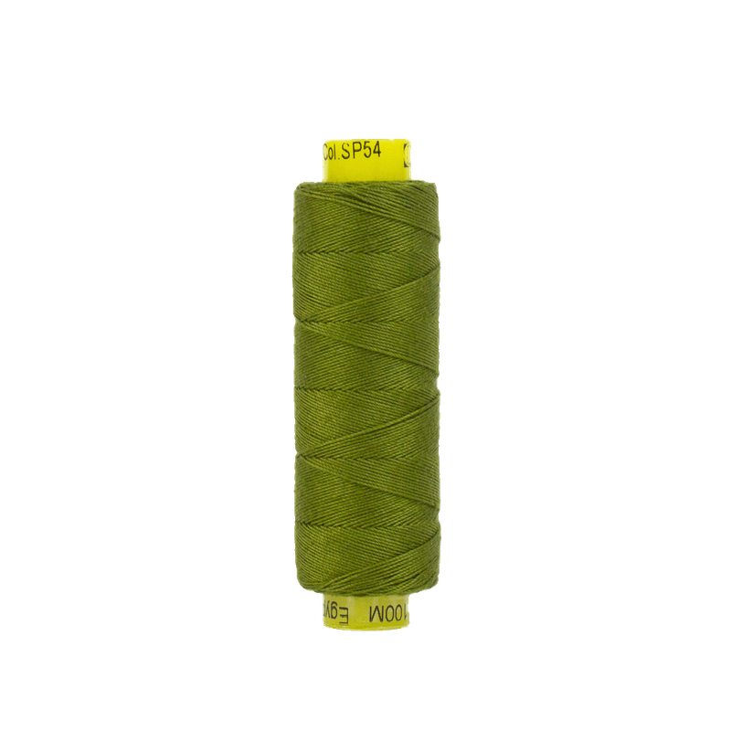 Spagetti 12wt Double Gassed Egyptian Cotton (100m) SPS - 54 Olive