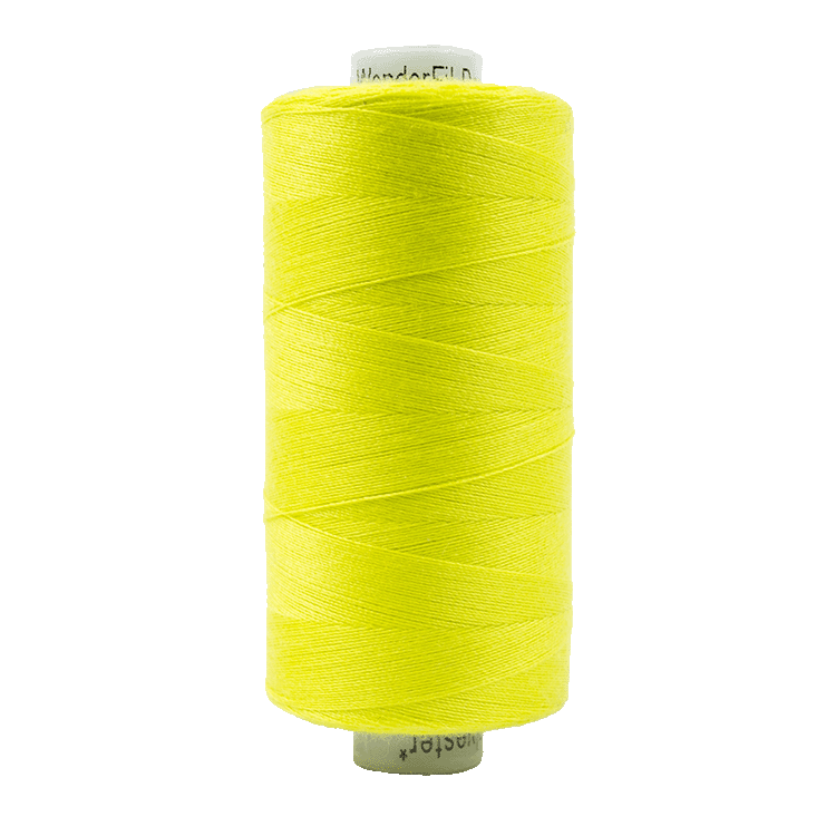 Designer 40wt Purposed Polyester (1000m) DS - 822 Chartreuse Yellow