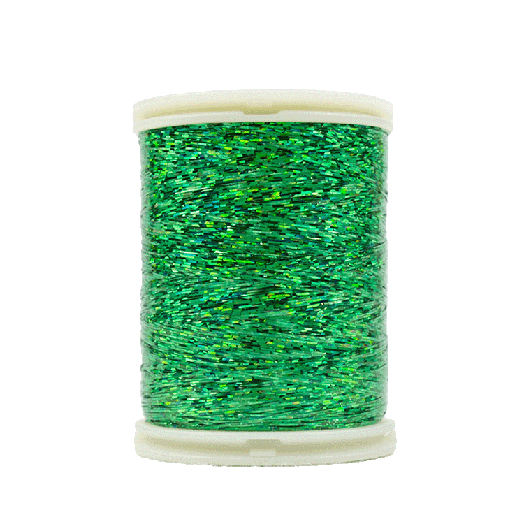 Hologram Slitted Polyester (300m) HC - 8156 Green