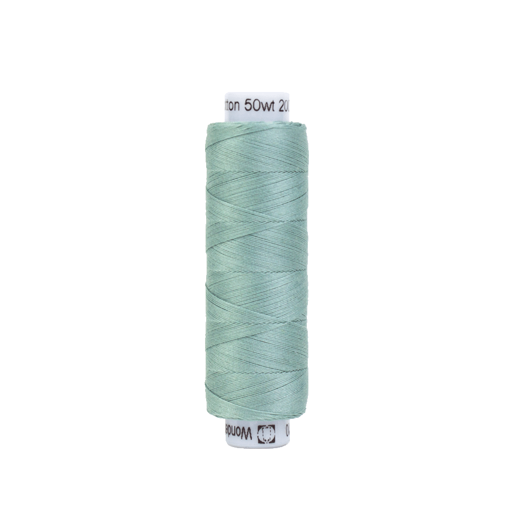 Konfetti 50wt Double Gassed Egyptian Cotton (200m) KTS - 610 Drab Teal