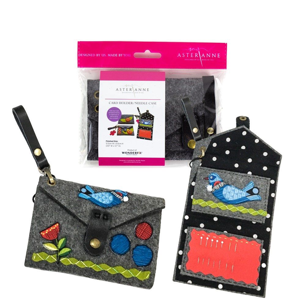 Cardholder/Needle Case Pre-cut felt kit