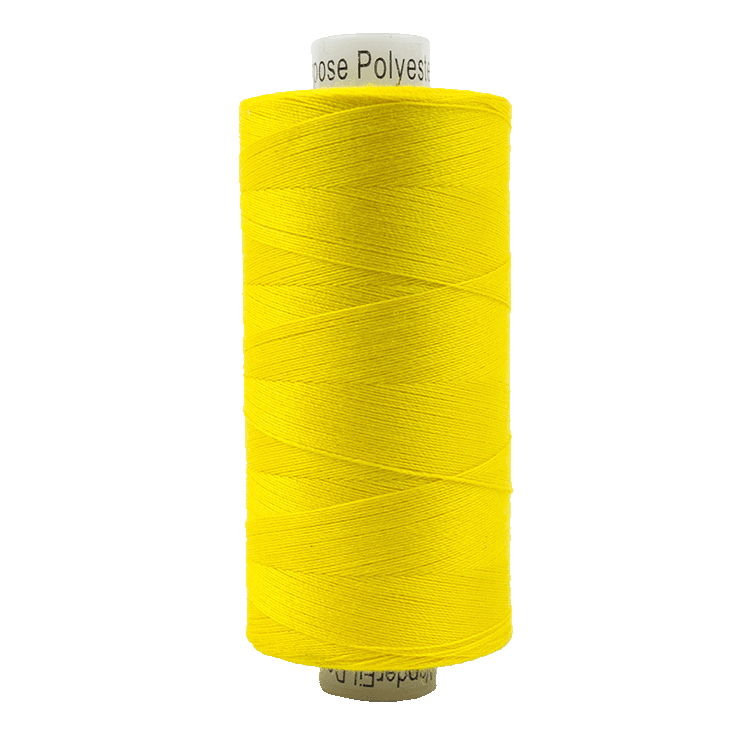 Designer 40wt Purposed Polyester (1000m) DS - 823 Yellow