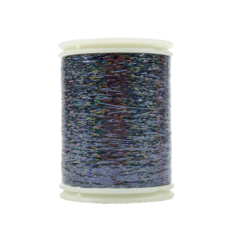 Hologram Slitted Polyester (300m) HC - 8158 Navy