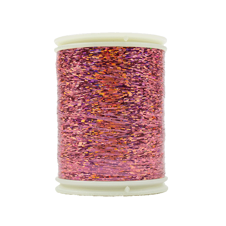 Hologram Slitted Polyester (300m) HC - 8154 Red
