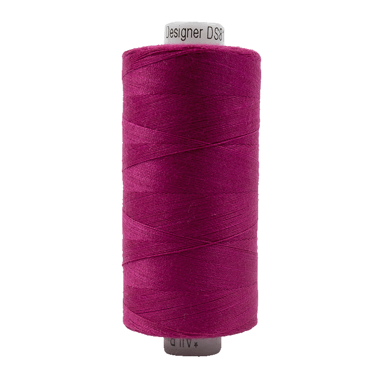 Designer 40wt Purposed Polyester (1000m) DS - 813 Violet Red