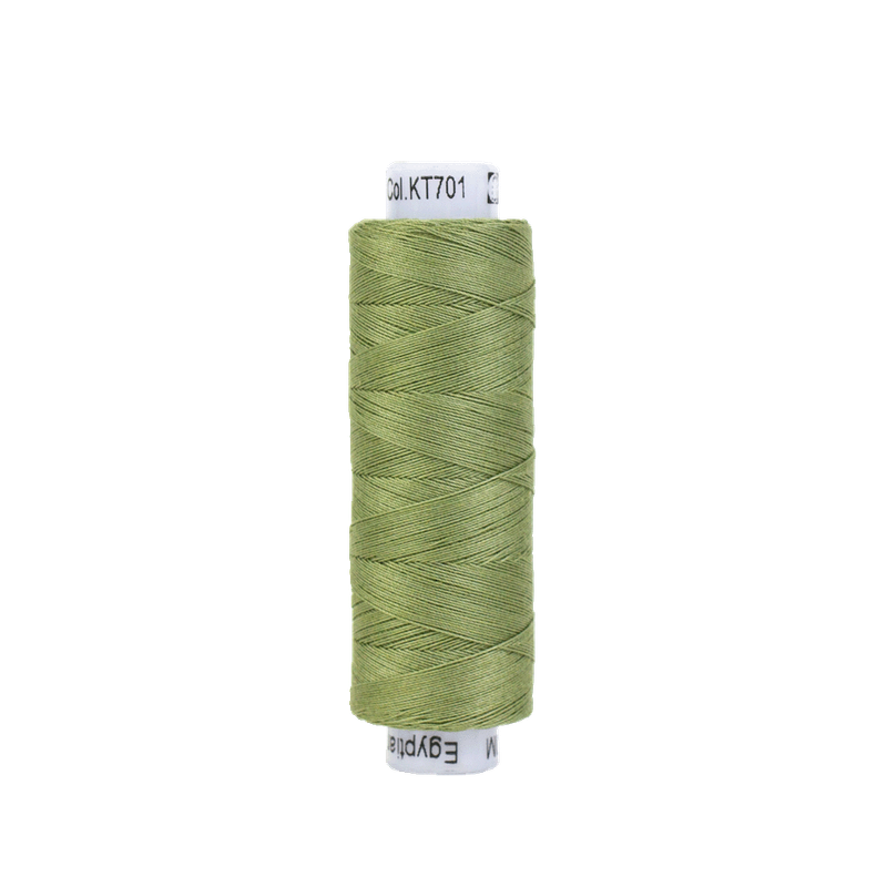 Konfetti 50wt Double Gassed Egyptian Cotton (200m) KTS - 701 Sage Green