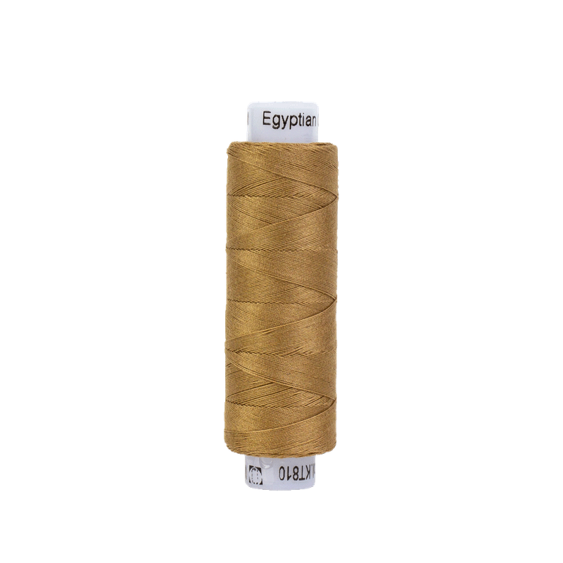 Konfetti 50wt Double Gassed Egyptian Cotton (200m) KTS - 810 Warm Brown