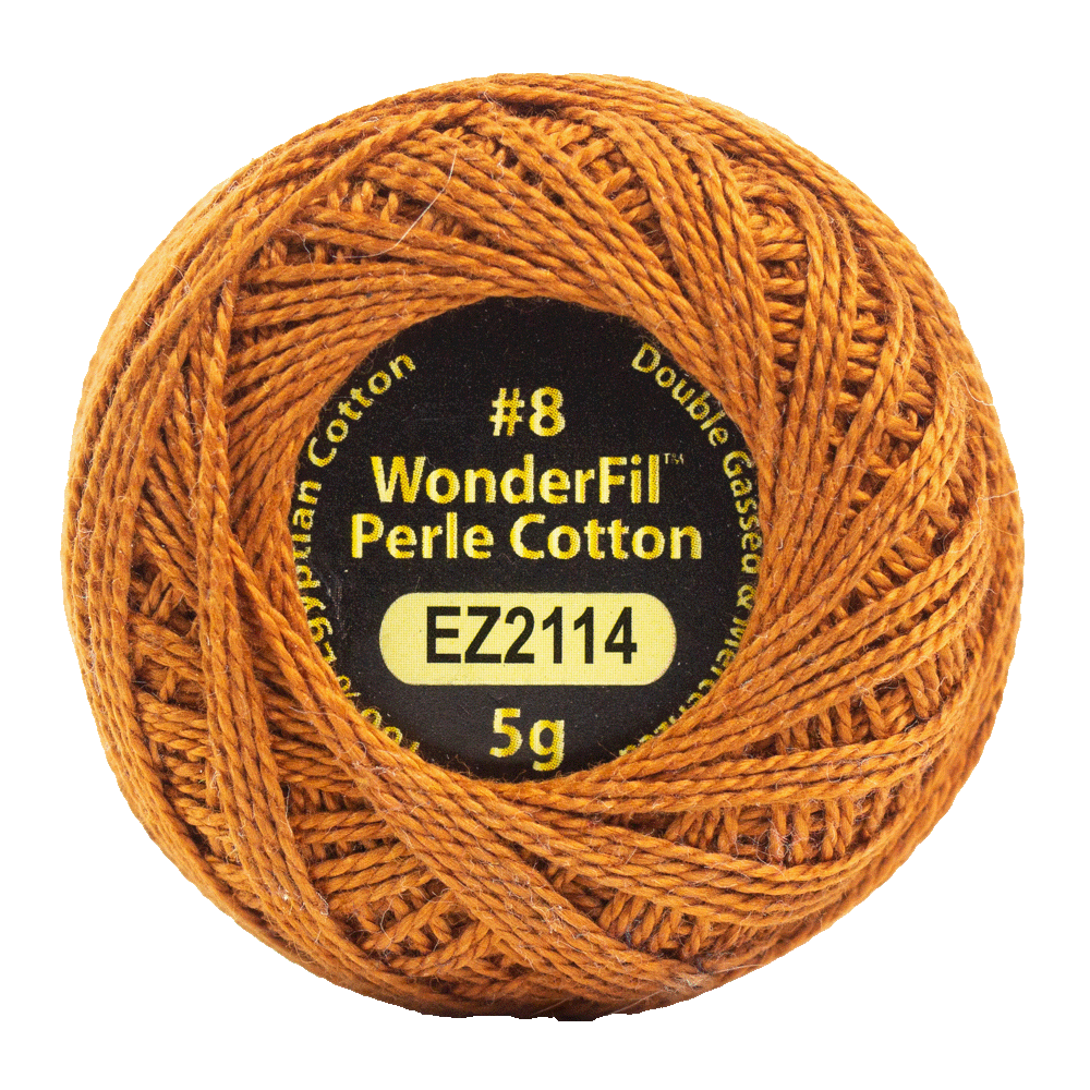 Eleganza #8wt Perle Cotton (5g balls/38.4m) ELG - 2114 Penny