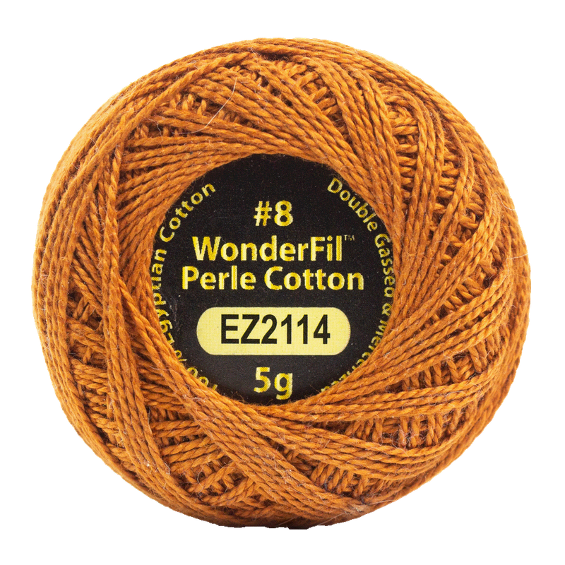 Eleganza #8wt Perle Cotton (5g balls/38.4m) ELG - 2114 Penny