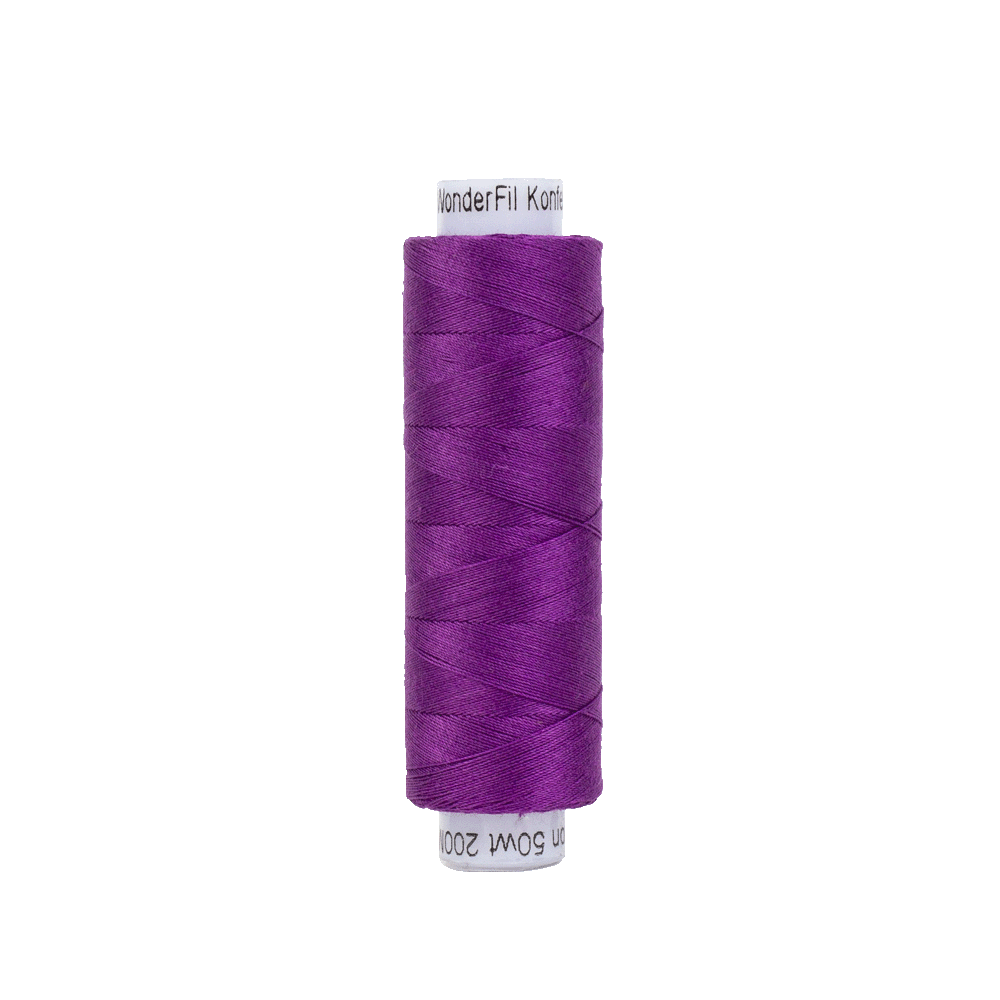 Konfetti 50wt Double Gassed Egyptian Cotton (200m) KTS - 605 Purple