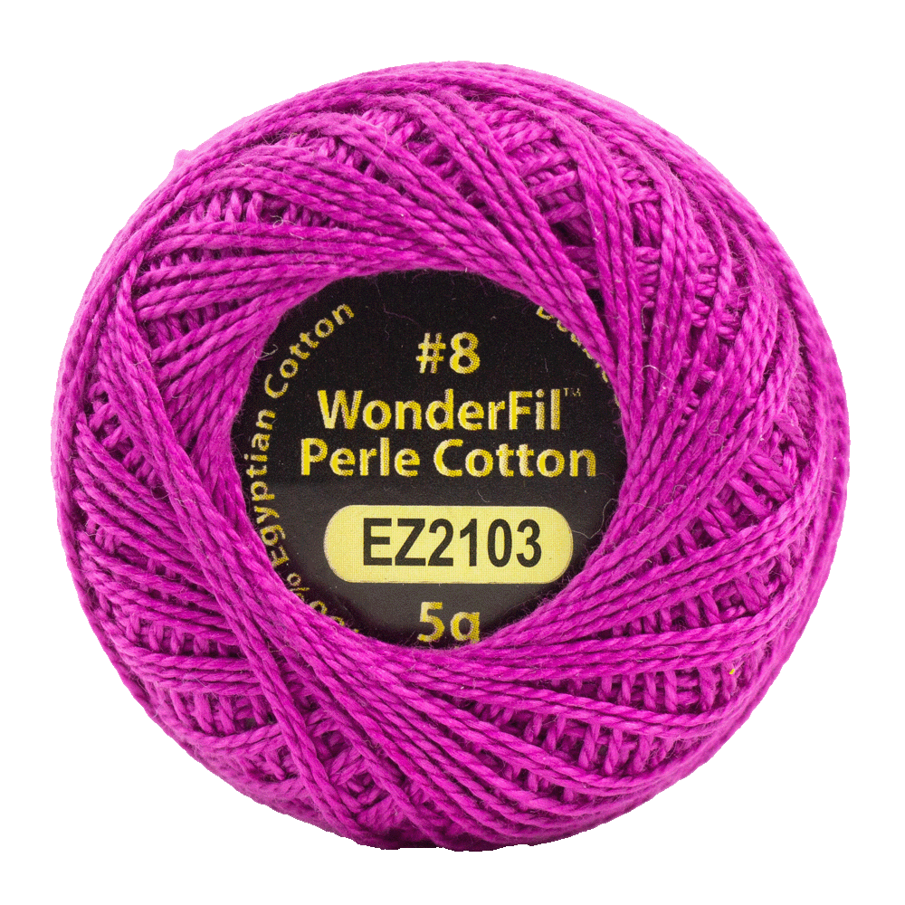 Eleganza #8wt Perle Cotton (5g balls/38.4m) ELG - 2103 Dahlia