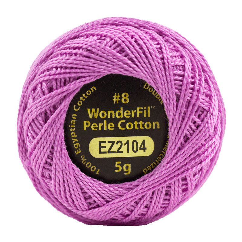 Eleganza #8wt Perle Cotton (5g balls/38.4m) ELG - 2104 Thistle